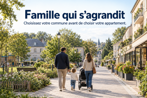 Famille qui s'agrandit : choisissez votre commune avant de choisir votre appartement